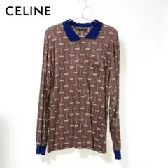 vintage CELINE HOMME long sleeve polo L