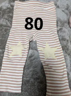 tete a tete ストライプ 星 レギンス 80