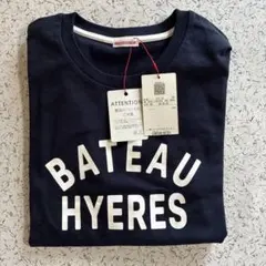 DRESSTERIOR ロゴTシャツ ネイビー 38 新品のサムネイル