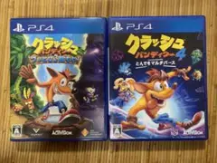 PS4 クラッシュ・バンディクー 2作品