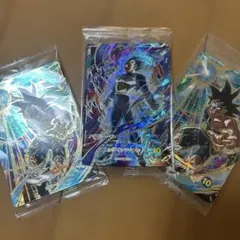 ドラゴンボールカード 3枚セット 未開封　ベジータ　バーダック