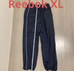 バスケットボール Reebok リーボック ジャージ 長パンツ 大きめXL 紺