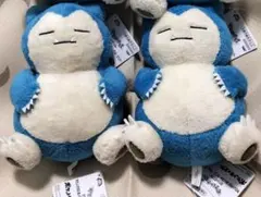 ポケットモンスター　やさしいきもちぬいぐるみ　カビゴン　2点セット