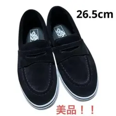 VANS ローファー　Black×White 26.5cm