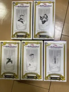 一番くじ ジョジョの奇妙な冒険 第四部 I賞「2TONグラス」全5個セット