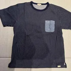 Sugar cane Light ストライプTシャツ Lのサムネイル