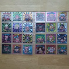 ワンピースマンシール（新世界編・超新星編） フルコンプコレクターズセット