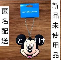 新品 ミッキー　バッグチャーム　シリコン　コインケース　 ディズニー　①