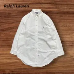 美品 ラルフローレン ニットオックスフォードシャツ レディースL〜XL 