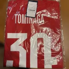 TOMINAGA 30 レッド 2XL Tシャツ