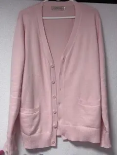 ピンク カーディガン 制服