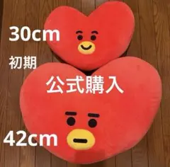 BT21 TATA 公式 クッション 42cm 30cm テテ V キムテヒョン