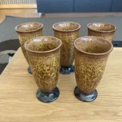 【在庫処分】vingt en un 酒器150ml 陶器5個セット