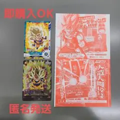 ドラゴンボール　カード 　孫悟空　人造人間17号　バーダック