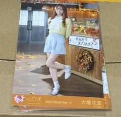 大場花菜 木漏れ日メゾフォルテ 生写真 セミコン チュウ×2 ヒキ - メルカリ