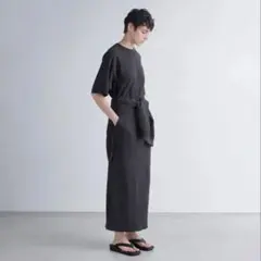 LIDNM リドム Rayon Luft Easy Slacks Sサイズ - メルカリ