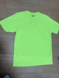 carhartt カーハート ポケットTシャツ ネオンイエロー　ロンティー　半袖