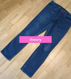Theory スキニーデニム インディゴブルーのサムネイル