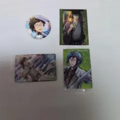 アイナナ　二階堂大和　缶バッジ　ウエハースカード　ステッカー