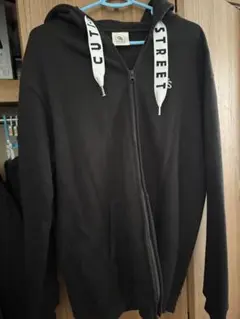 CUTIE STREET キュースト ジップアップパーカー 黒 F サイズ - メルカリ