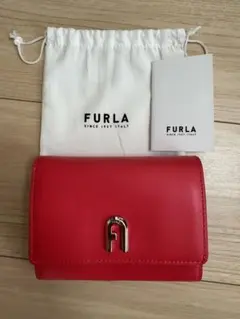 ⭐️値下げ⭐️フルラ FURLA 二つ折り財布 （レッド）