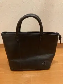 濃紺　皮革 トートバッグ ポーター　吉田かばん　レザー　新品に近い