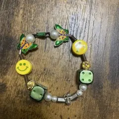 ニコちゃんマークブレスレット