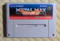 METAL MAX RETURNS スーパーファミコンソフト　起動確認済み