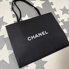 シャネルCHANEL ショップ袋 ブラック　30×24×13 新品未使用