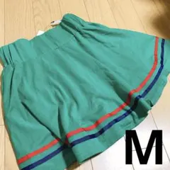 新品★裾ライン ミニスカート★M