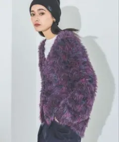 JEANASIS ニットカーディガン