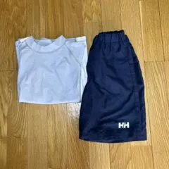 【おまけ付】HELLY HANSEN 水着 ハーフパンツ 140 ネイビー