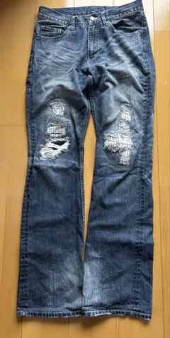 PPFM 00's archive flare denim pantsのサムネイル