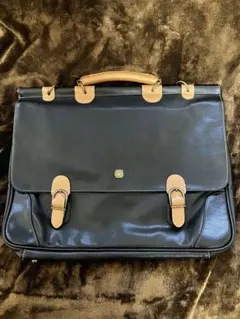 レザー ビジネスバッグ 黒