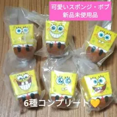 新品未使用品 スポンジボブ フィギュア 6体セット 可愛い おもちゃ