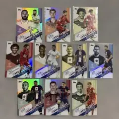 Topps UEFA Best of the Best 10枚メッシ エムバペ
