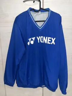 YONEX 青 Vネックジャケット