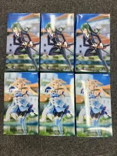 GIGO限定　リゼロ 王選候補者と騎士　クルシュ　フェリス　フィギュア