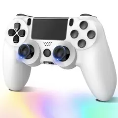 PS4対応 ワイヤレスコントローラー 互換 Bluetooth 連射