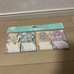 ダッフィー ビューティフルレイニーデイズ メモ帳セット
