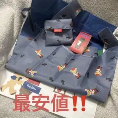 最安値　ファミリア　BAGGU コラボ　エコバッグ