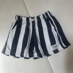 ザラキッズ　ショートパンツ　ストライプ　104cm