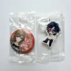 にじさんじ くら寿司 めじるしチャーム 缶バッジ 魁星 Furen