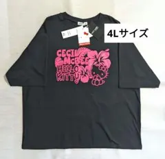 サンリオ　ハローキティ　セシルマクビー　半袖　　CECILMcBee　4L