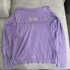90s ベティーズブルー セーラーカラー カットソー 紫 平成レトロのサムネイル