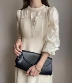 FILLOU レースドッキングマーメイドワンピース 結婚式　パーティー