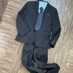 WANDER FACTORY フォーマルスーツ 150cm 黒　クリーニング済み