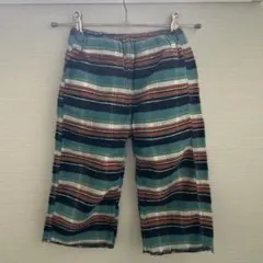 ストライプ柄ハーフパンツ 110サイズ