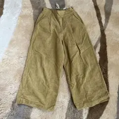 コーデュロイ　パンツ