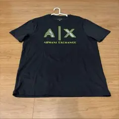 Armani Exchange A/X ロゴ Tシャツ M 黒